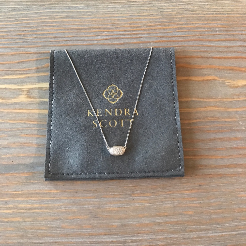 Kendra Scott Lisa Necklace in 14k white gold