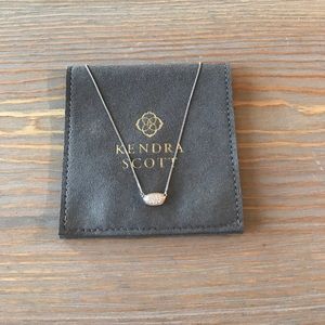 Kendra Scott Lisa Necklace in 14k white gold