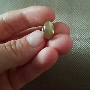 Troll bead pale amber charm,  EUC