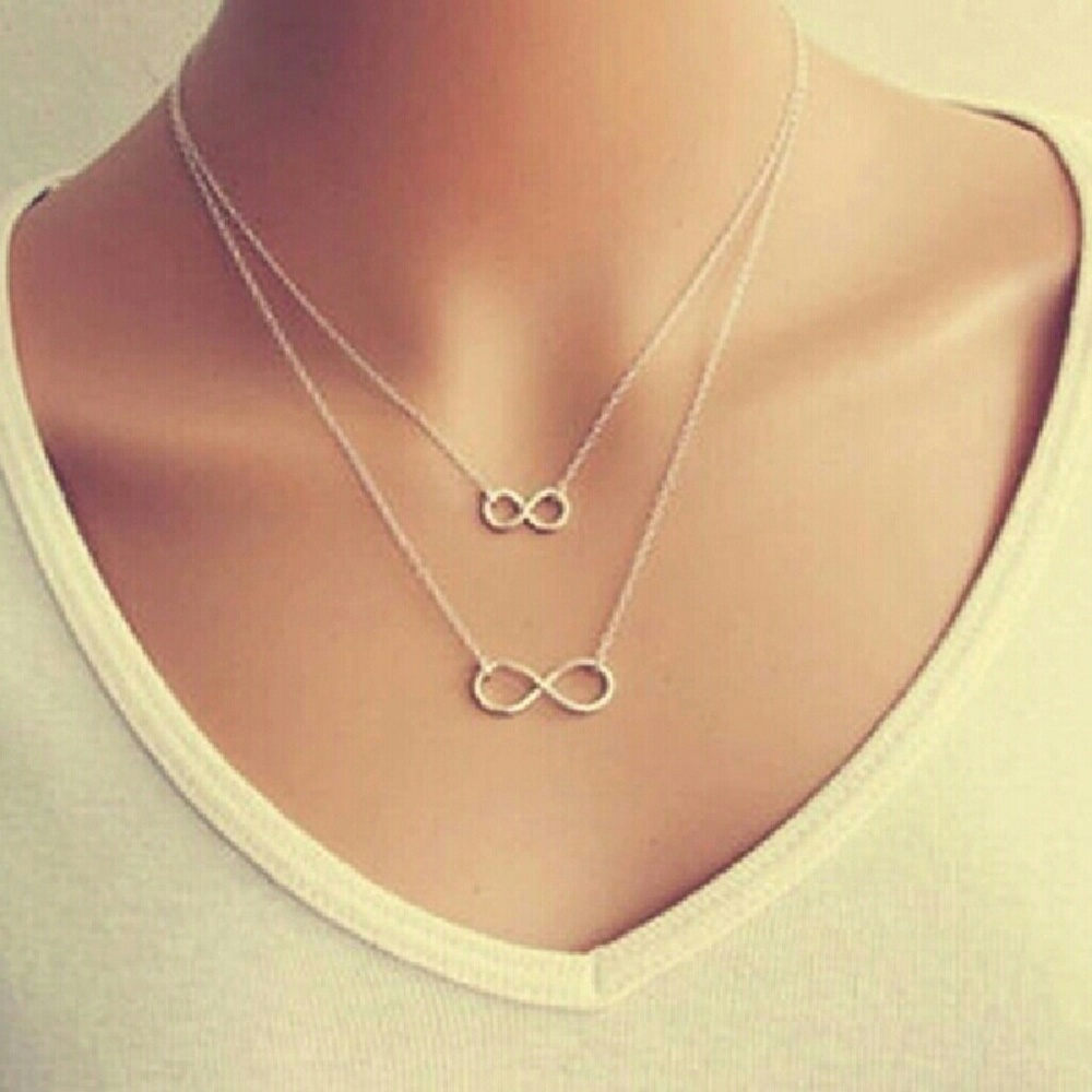 💙Layered Infinty Necklace❤