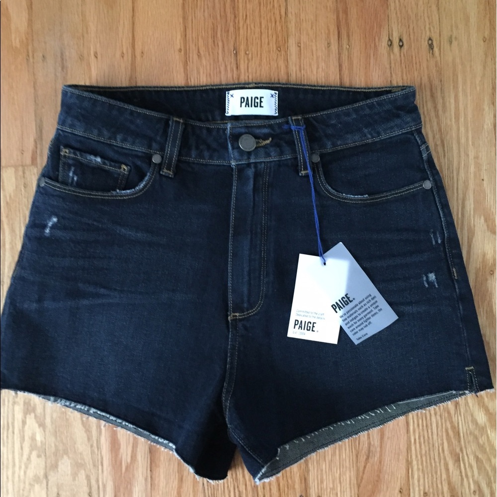 Paige Margot high rise shorts