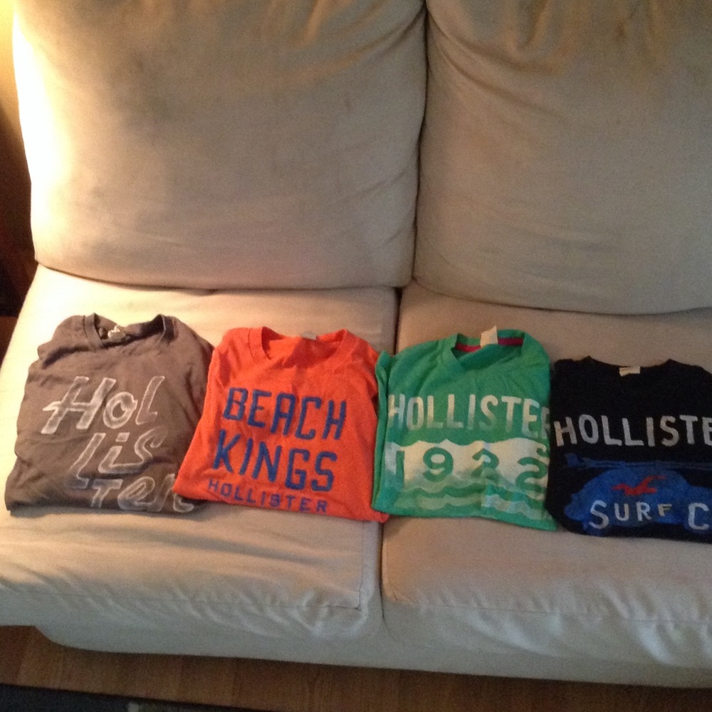 4 Hollister Shirts
