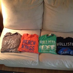 4 Hollister Shirts