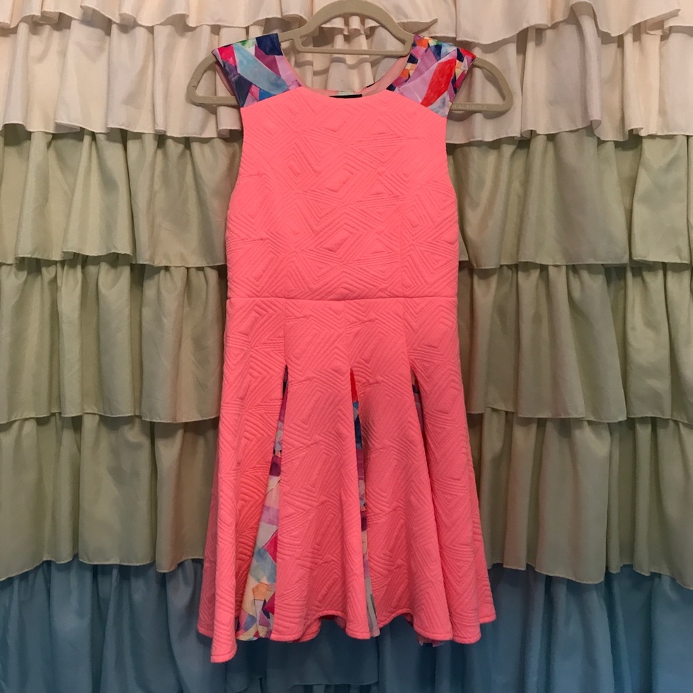 Cut out skater dress