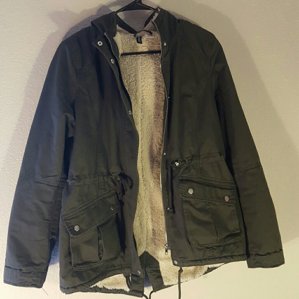 Olive green jacket