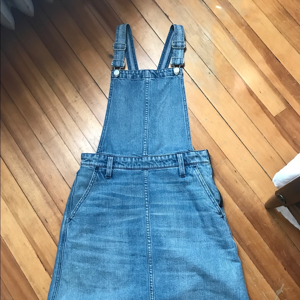 Madewell Denim Jumper Dress