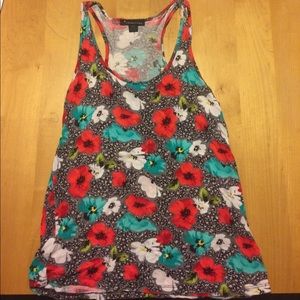 Floral tank top