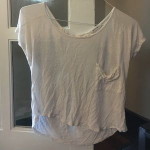 Lush cut out crop tee- size S