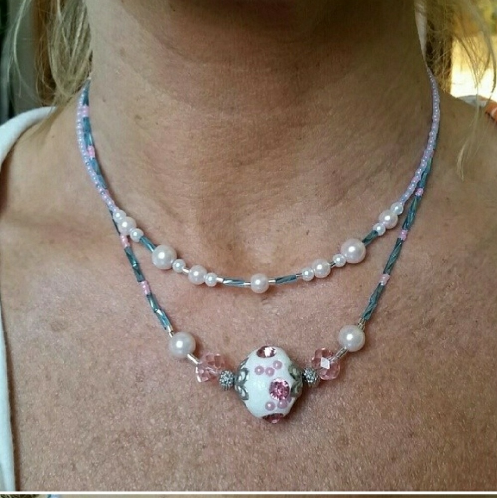 beaded necklace
