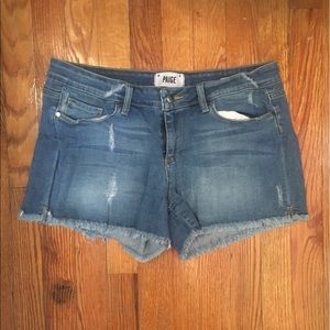 Denim shorts