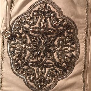 Brighton Anju hand beaded hobo bag