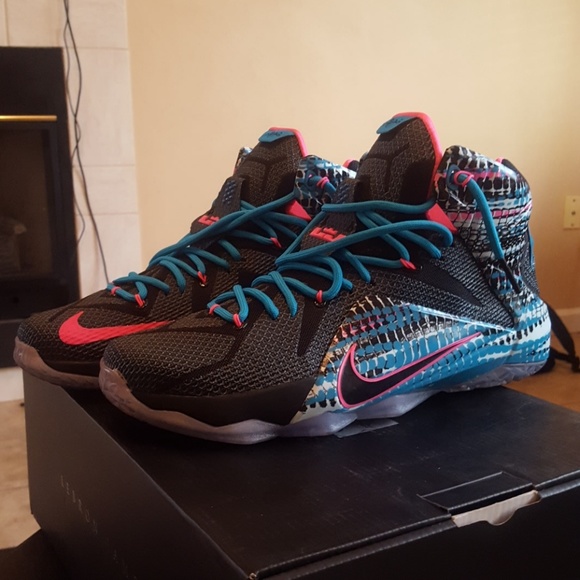 Nike Lebron XII Elite "South Beach" - Picture 1 of 6