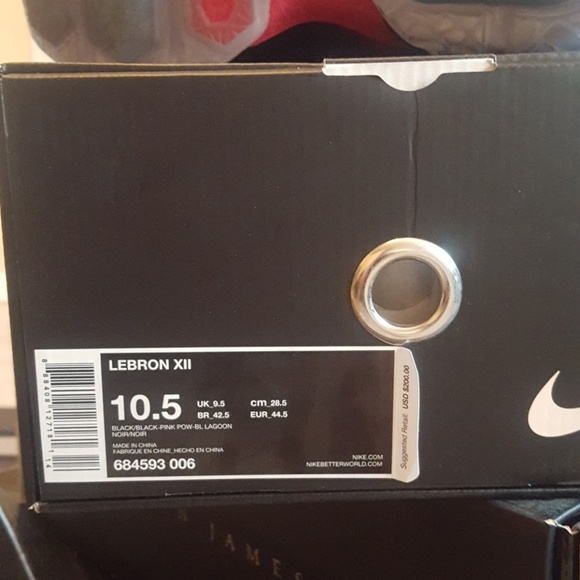 Nike Lebron XII Elite "South Beach" - Picture 6 of 6