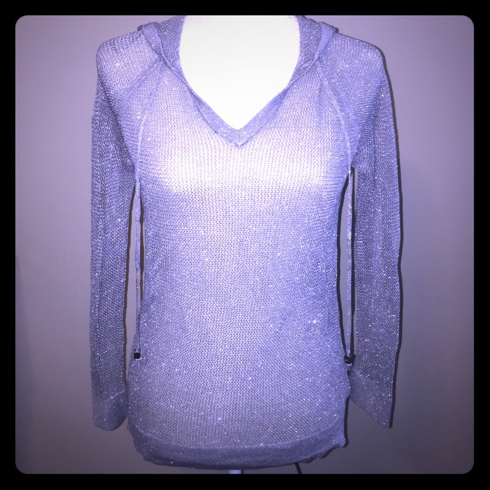 ❌❌SOLD❌❌Michael Kors Silver Sparkly Pullover