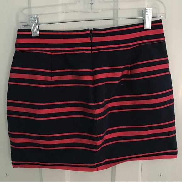 🛍 J, Crew Striped skirt size 0 - Picture 2 of 3