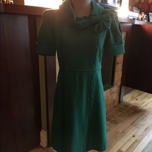 Marc by Marc Jacobs Emerald Green Wool Dress