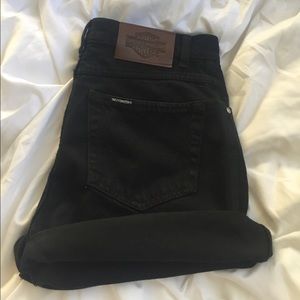 Vintage Harley Davidson Black Shorts