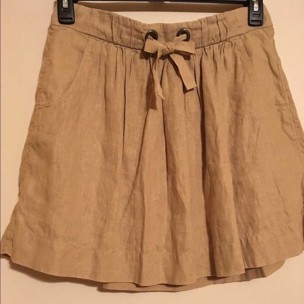 Adorable linen summer skirt