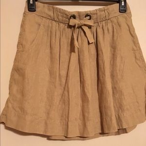 Adorable linen summer skirt