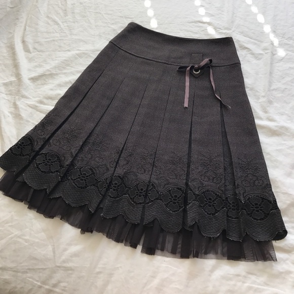 Dresses & Skirts - Tweed Lace Skirt