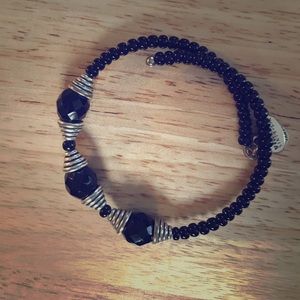 ALEX AND ANI Beaded Wrap Bangle