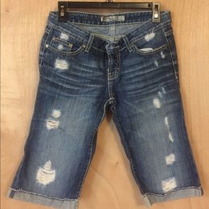 Long shorts from The Buckle - so cute!