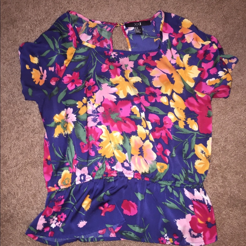 Professional, peplum style top