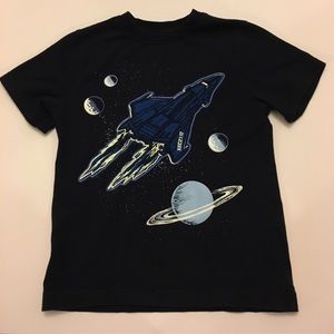 Gymboree Spaceship Kids Tee Shirt Size 6