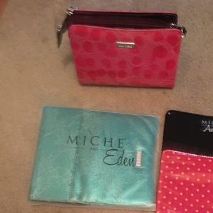 Mini miche bag with three changeable go with it