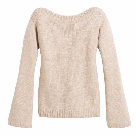 White House Black Market Sweaters - Flare sleeve wool blend sweater