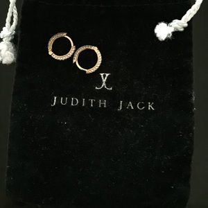 Judith Jack reversible small hoops