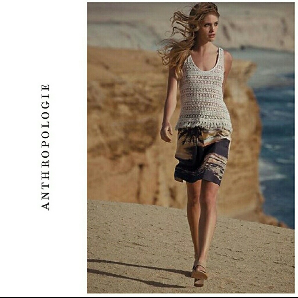 Anthropologie Sanctuary Dicot Macrame Tank