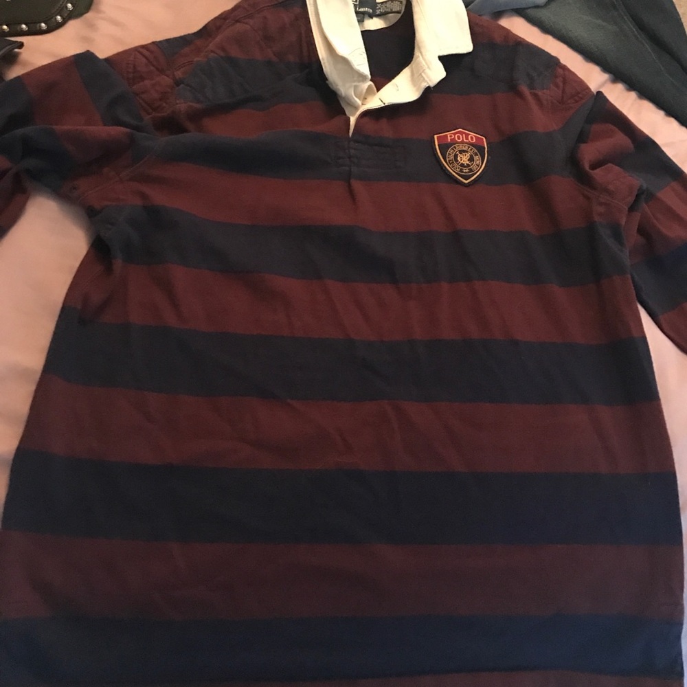 MENS LONG SLEEVE POLO