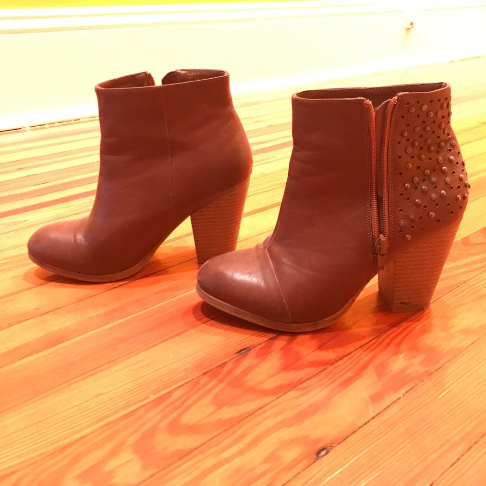 Rampage brown booties