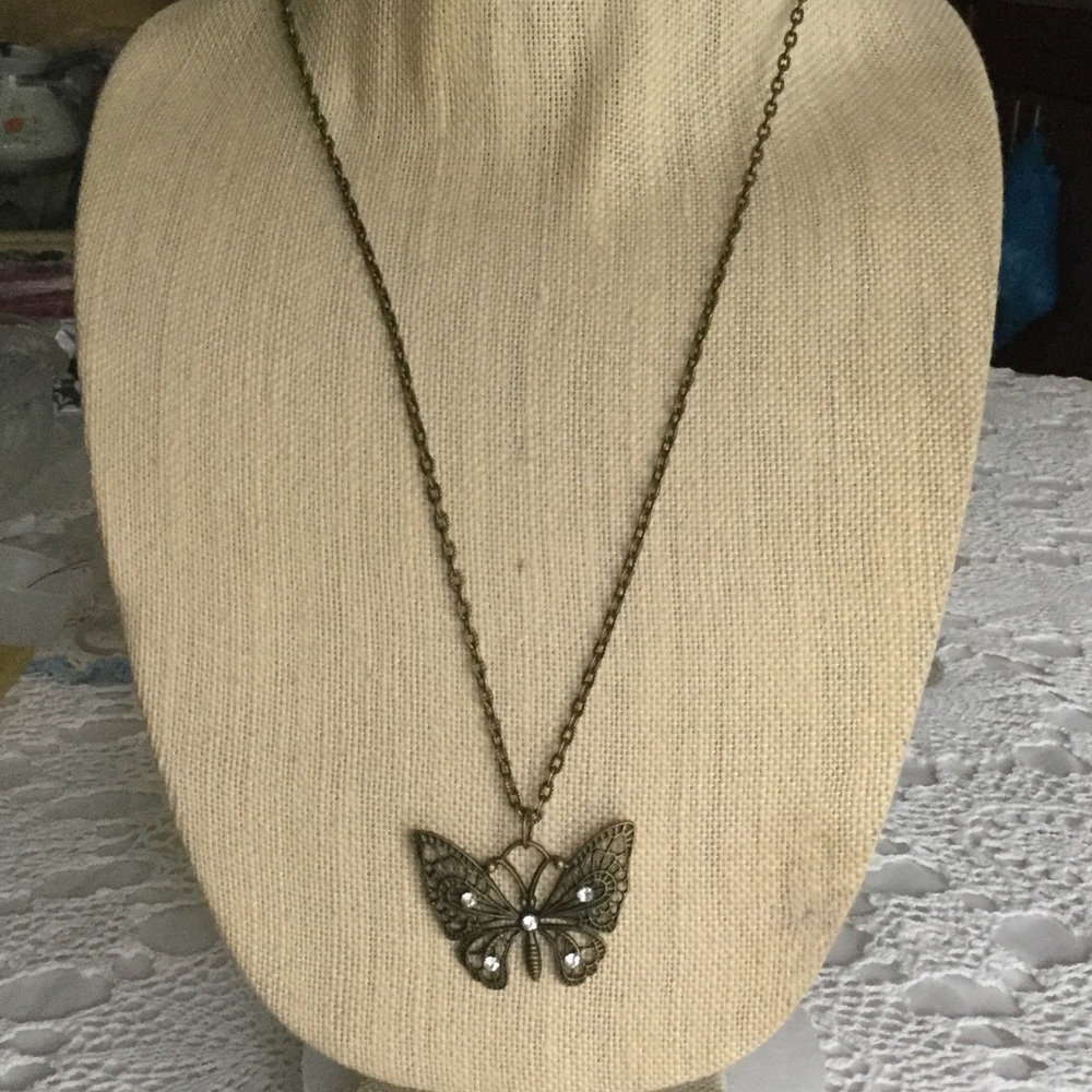 Steampunk Butterfly Pendant