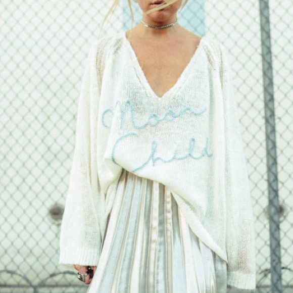 Wildfox Sweaters - Wildfox Moonchild Sweater