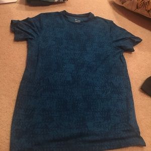 Blue active tshirt
