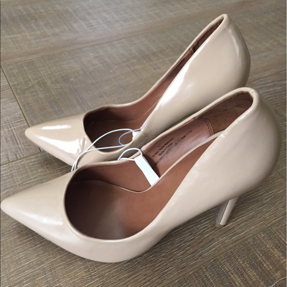 Nude Stiletto Heels