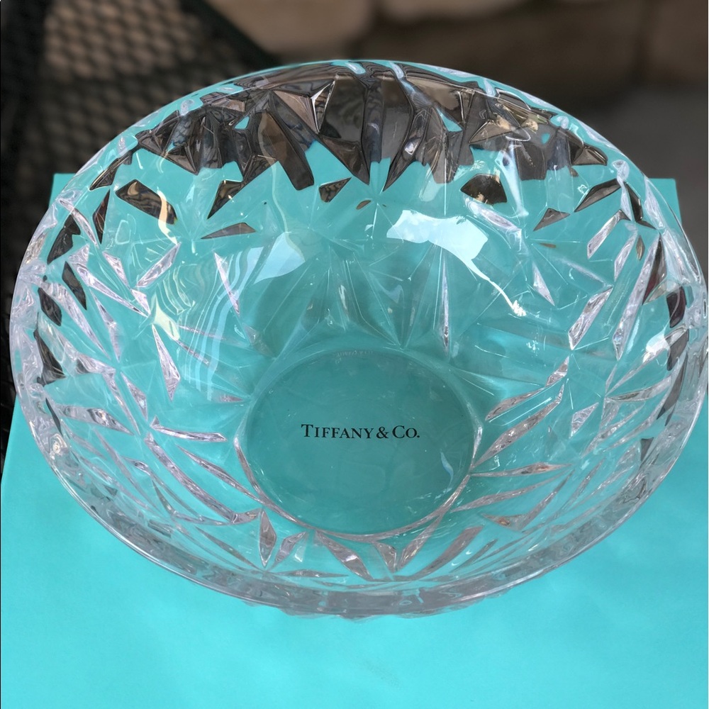 Tiffany & Co. crystal bowl
