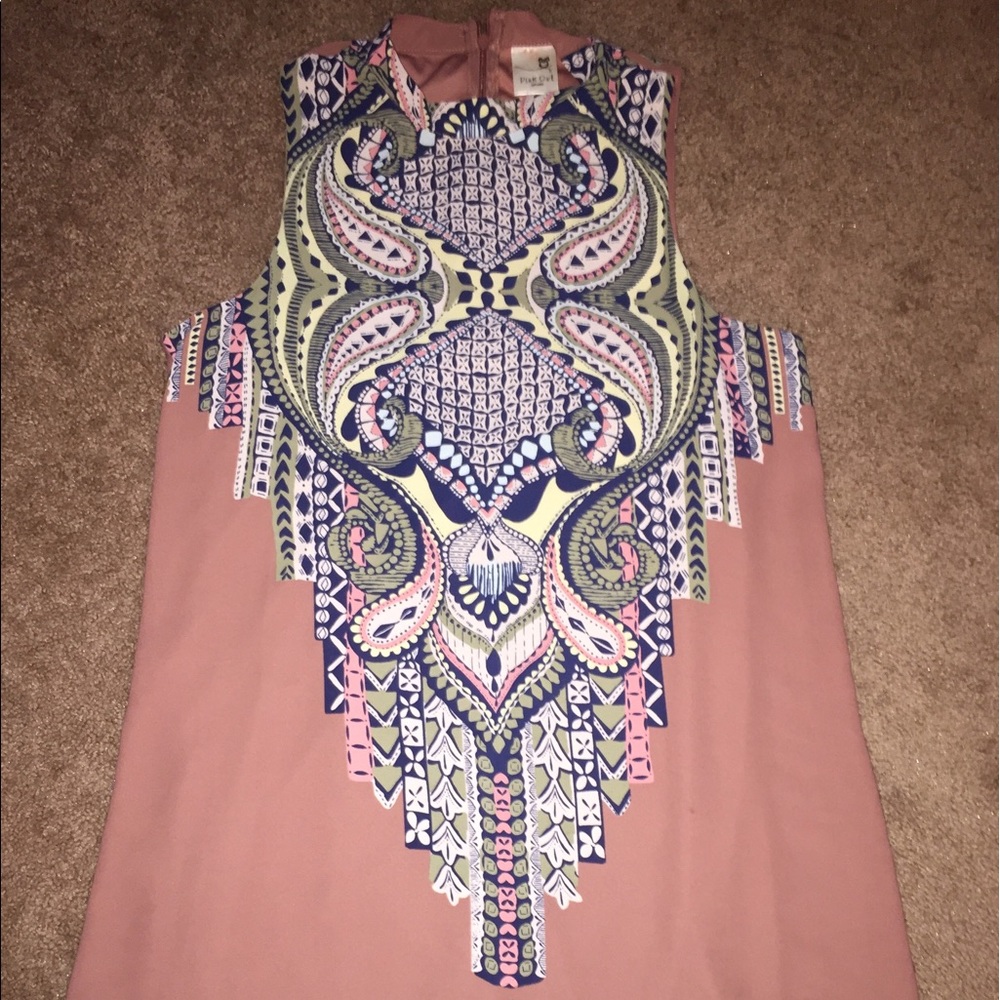 Professional, high-neck dress