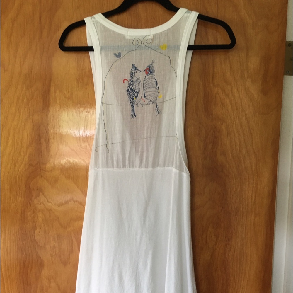 White summer vest