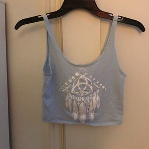 Light Blue Dream Catcher Tank