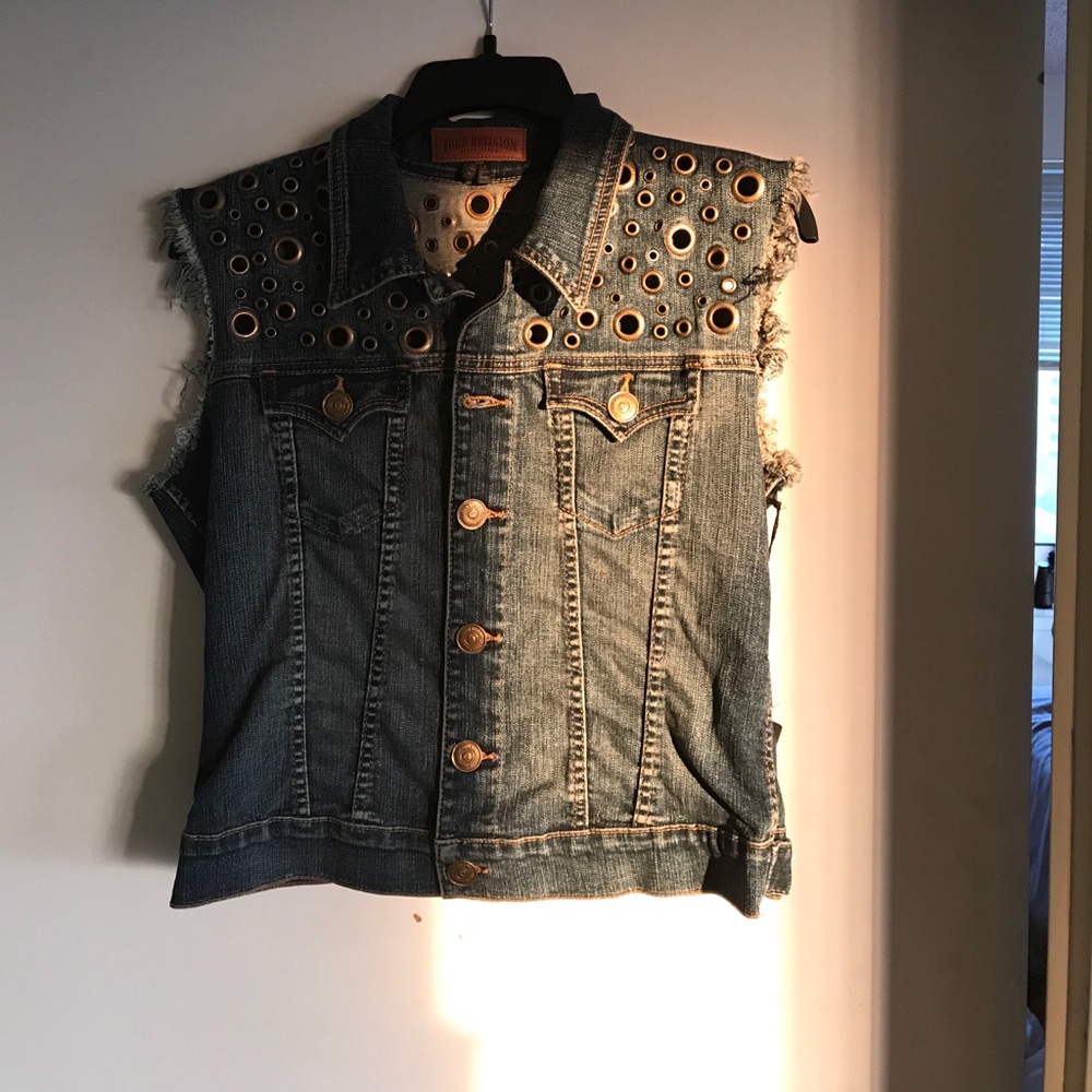 True Religion vest Size S/P