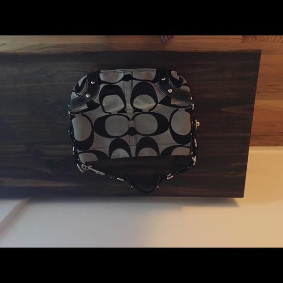 Coach black hobo bag - Picture 3 of 4