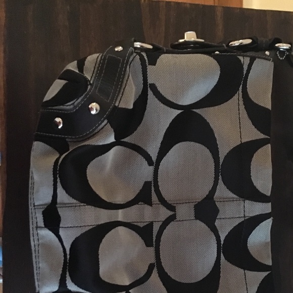 Coach black hobo bag - Picture 4 of 4