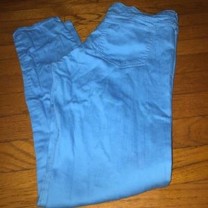 Teal blue Arizona jeans