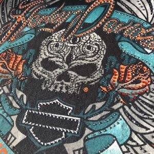 Harley Davidson Tank Top Net Back Medium