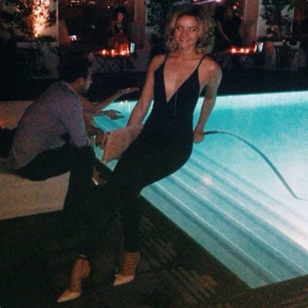 Killer  black jumpsuit! Size 2/4