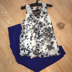 BCX RUFFLED TUNIC