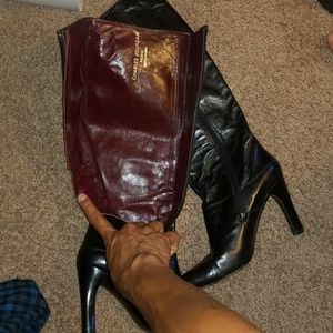 Charles Jourdan boots to the knee made in France